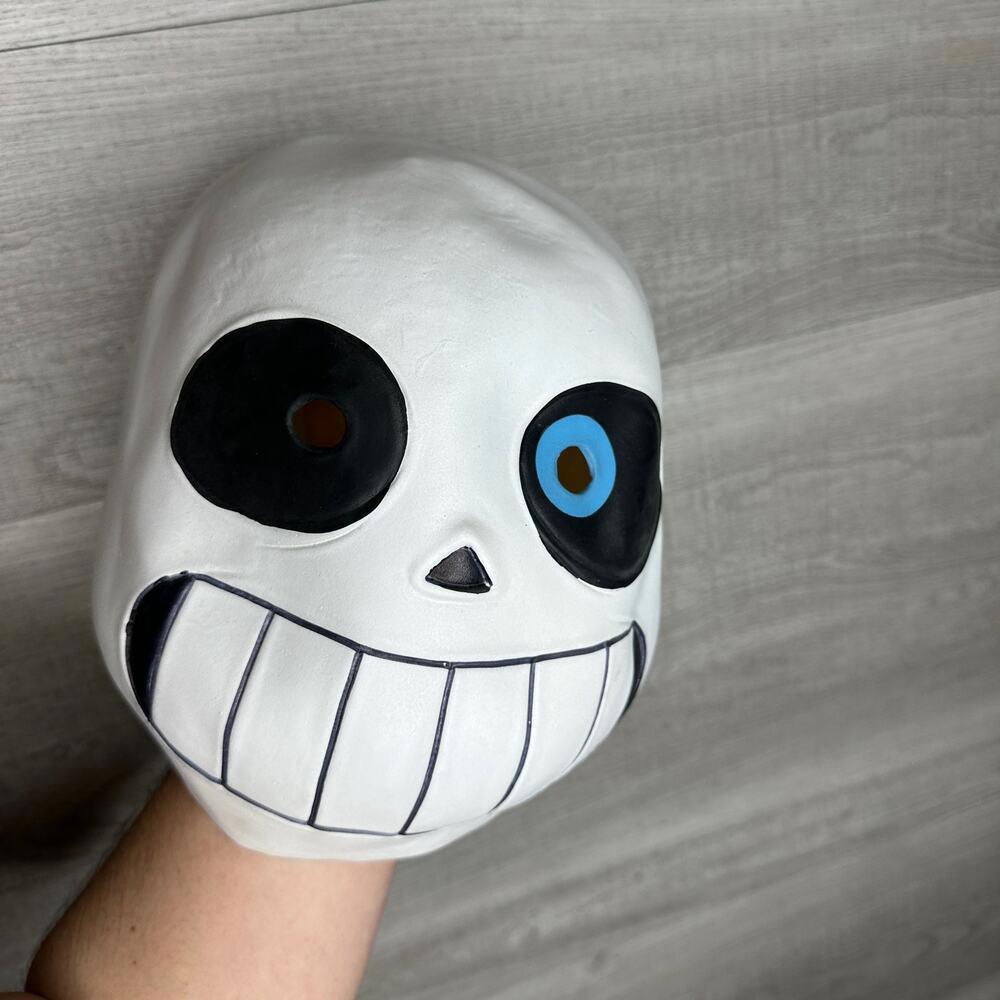 Undertale Sans Papyrus Full Face Latex Mask For Halloween Cosplay
